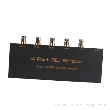 3G-Sdi/HD-Sdi/SD-Sdi Repeater 1X4 Sdi Splitter
